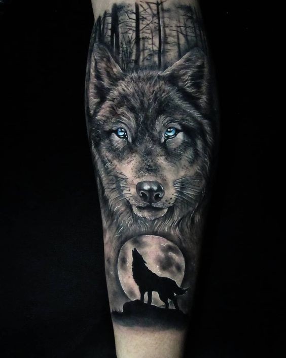 100 top idées de tatouages loup 85 C:\Users\UTILISATEUR\Desktop\loup homme\c98157badfe6b65353de132ba9b83a3c.jpg