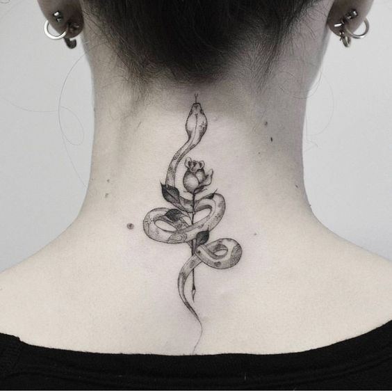 100 top idées de tatouages serpents 85
