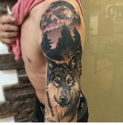 100 top idées de tatouages loup 88 C:\Users\UTILISATEUR\Desktop\loup homme\f804d60f4783e527742355d9f55d4471.jpg