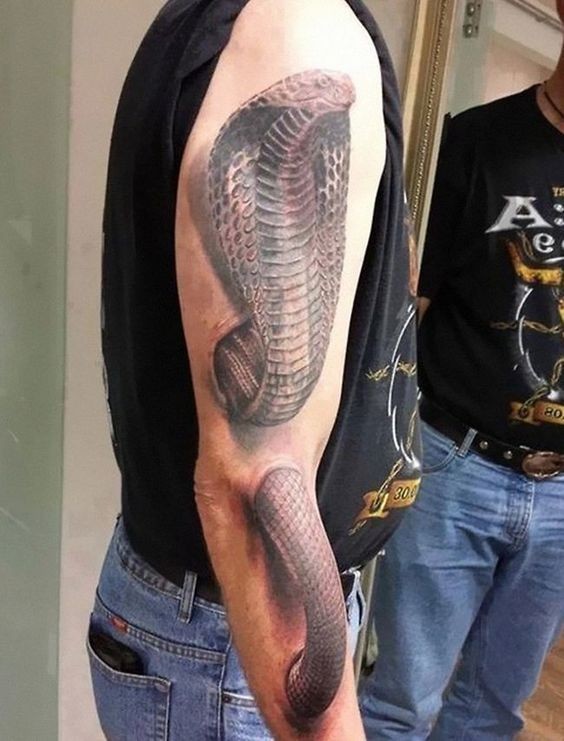 100 top idées de tatouages serpents 90