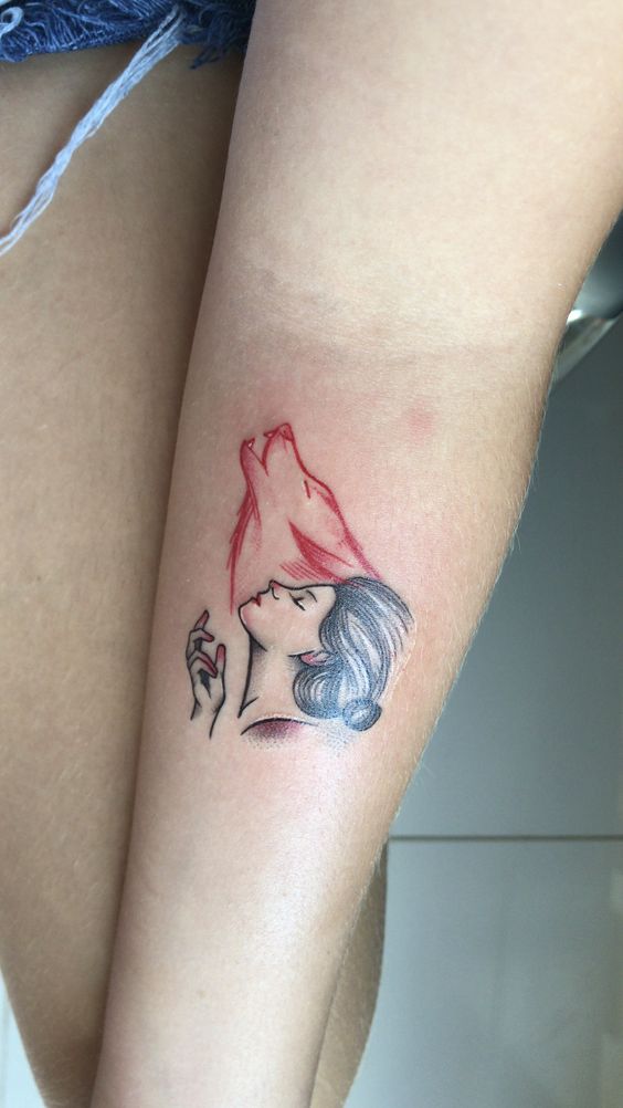 100 top idées de tatouages loup 9 100 top idées de tatouages loup 2