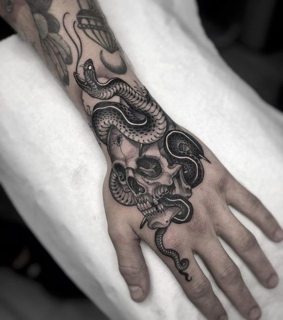 100 top idées de tatouages serpents 92