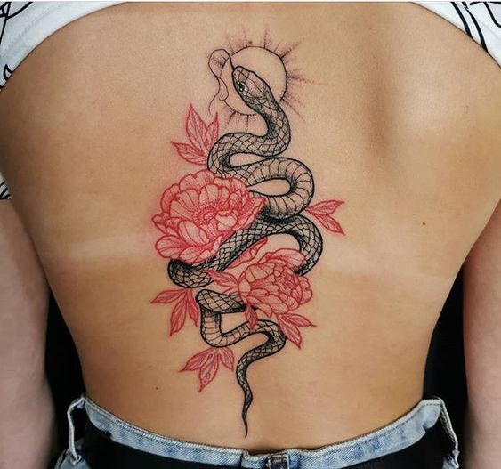 100 top idées de tatouages serpents 94