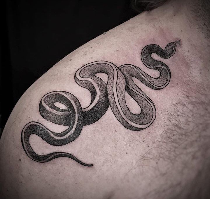 100 top idées de tatouages serpents 98