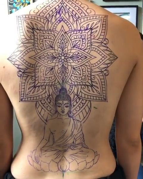Les 50 plus beaux tatouages mandala 10