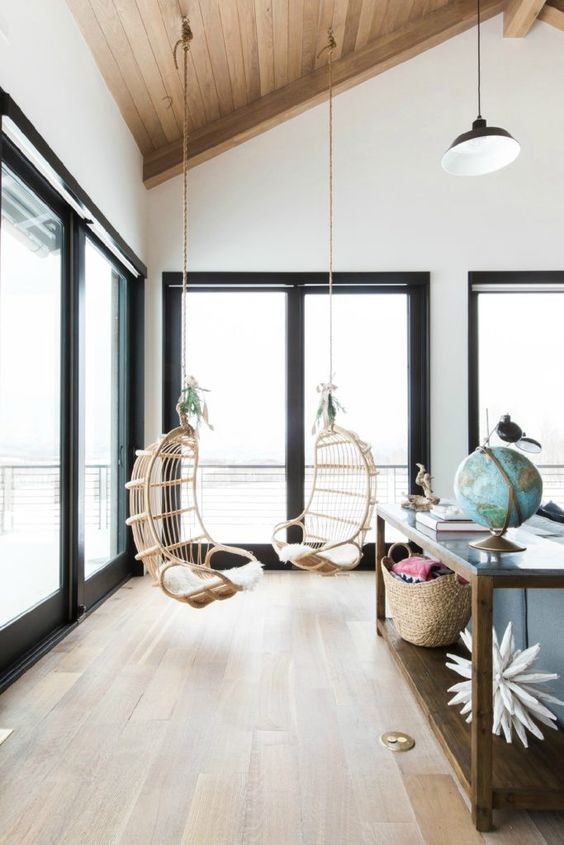 100 Top idées de fauteuils suspendus d'intérieur et d'extérieur