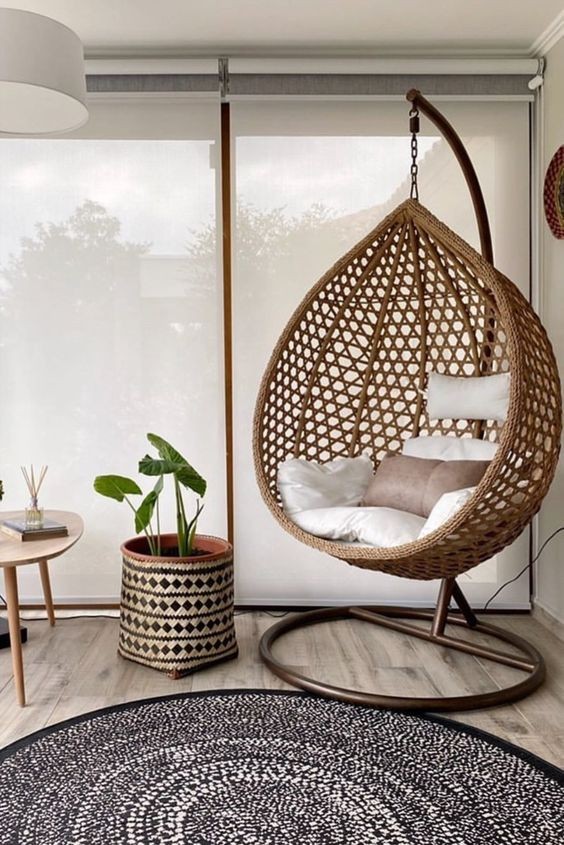 100 Top idées de fauteuils suspendus d'intérieur et d'extérieur
