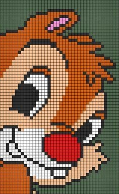 100 top idées de pixel art Disney faciles 11