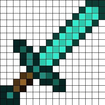 50 top idées de pixel art Minecraft 13