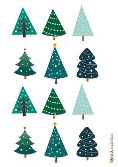 50 top idées de dessins de sapin de Noël 14