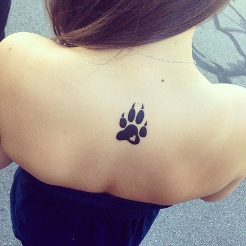 50 top idées de tatouages patte de chien 15 50 top idées de tatouages patte de chien 15