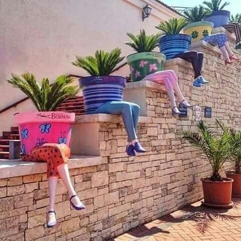 15 décors de jardin à faire avec des pots 15 15 décors de jardin à faire avec des pots 15