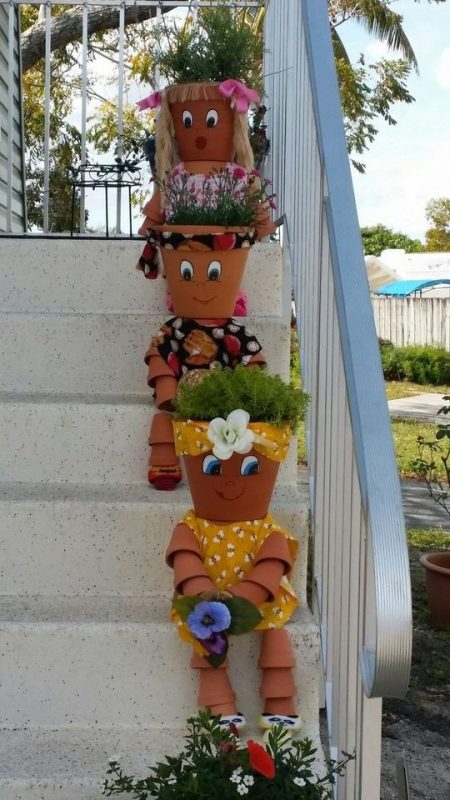 15 décors de jardin à faire avec des pots 1 15 décors de jardin à faire avec des pots 1
