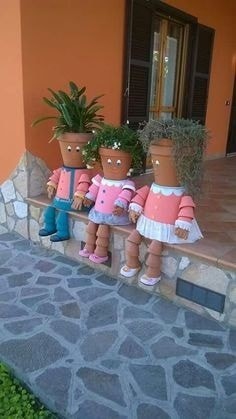 15 décors de jardin à faire avec des pots 12 15 décors de jardin à faire avec des pots 12