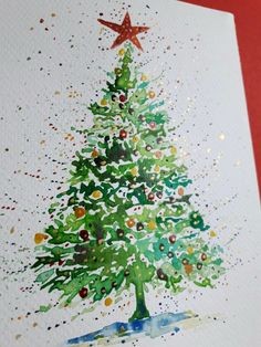 50 top idées de dessins de sapin de Noël 16