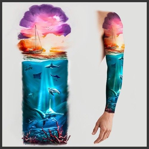 28 top idées de tatouages mer 16 28 top idées de tatouages mer 14