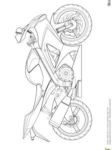 50 top idées de dessins de moto 17