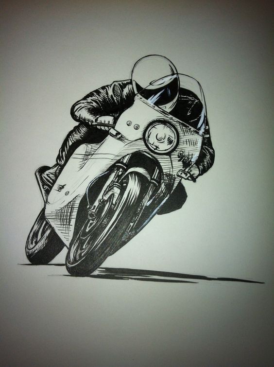 50 top idées de dessins de moto 18 50 top idées de dessins de moto 18