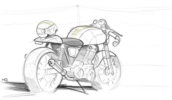 50 top idées de dessins de moto 19