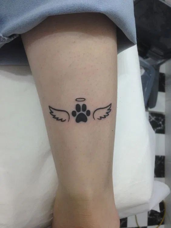 50 top idées de tatouages patte de chien 19 50 top idées de tatouages patte de chien 19