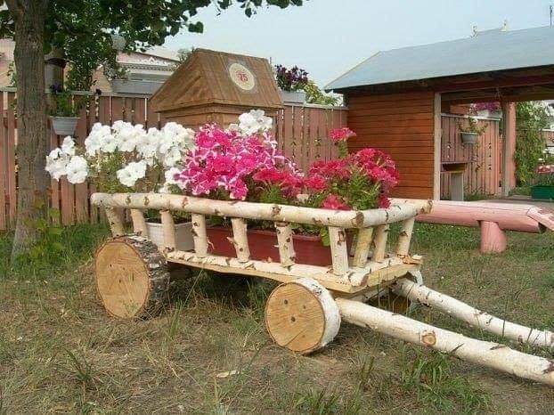 19 décorations de jardin en bois avec des troncs 1 19 décorations de jardin en bois avec des troncs 1