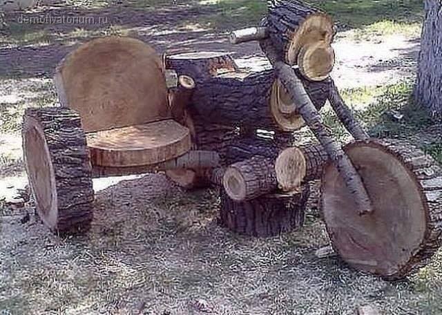 19 décorations de jardin en bois avec des troncs 17 19 décorations de jardin en bois avec des troncs 17