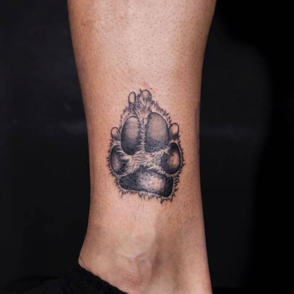 50 top idées de tatouages patte de chien 21 50 top idées de tatouages patte de chien 21