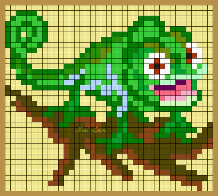 100 top idées de pixel art Disney faciles 23