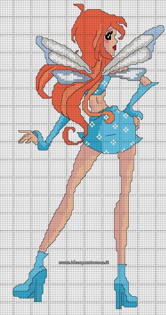 100 top idées de pixel art Disney faciles 24
