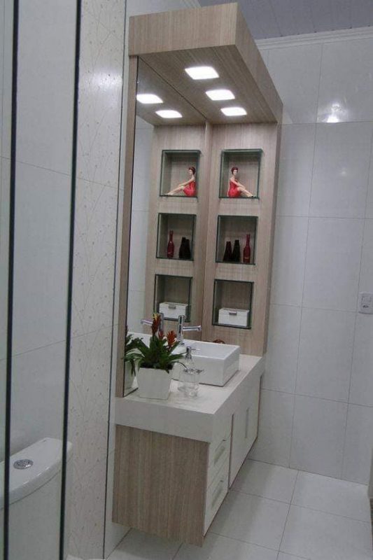 24 idées déco pour petites salles de bain 9