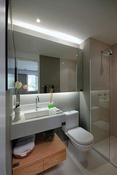 24 idées déco pour petites salles de bain 6