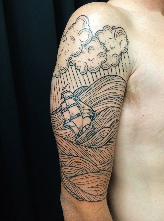 28 top idées de tatouages mer 27 28 top idées de tatouages mer 25