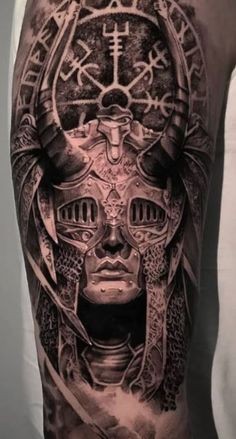 Les 100 plus beaux tatouages viking 28