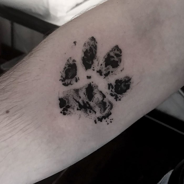 50 top idées de tatouages patte de chien 30 50 top idées de tatouages patte de chien 30