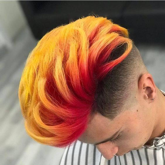 48 top idées de colorations de cheveux pour homme