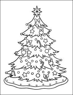 50 top idées de dessins de sapin de Noël 32