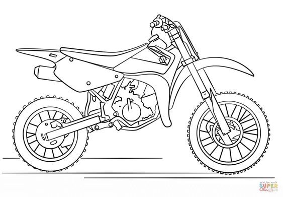50 top idées de dessins de moto 33