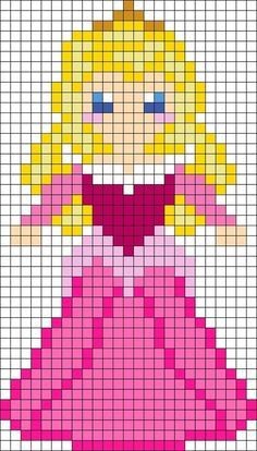 100 top idées de pixel art Disney faciles 33