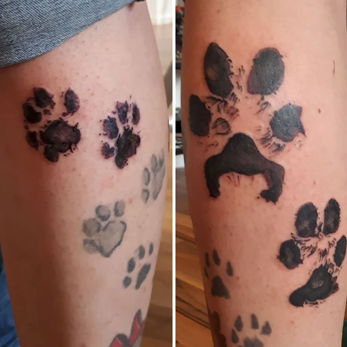 50 top idées de tatouages patte de chien 35 50 top idées de tatouages patte de chien 35
