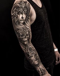 Les 100 plus beaux tatouages viking 36