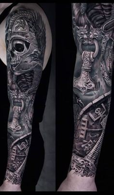 Les 100 plus beaux tatouages viking 37