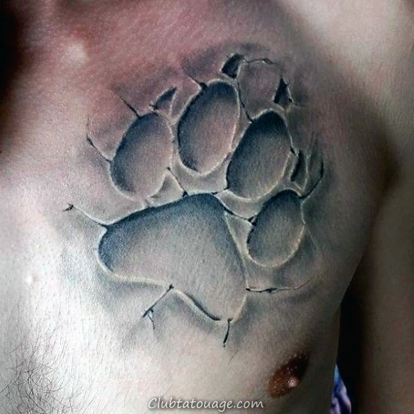 50 top idées de tatouages patte de chien 39 50 top idées de tatouages patte de chien 39