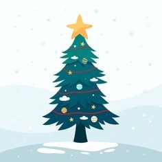 50 top idées de dessins de sapin de Noël 39