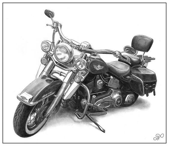 50 top idées de dessins de moto 40 50 top idées de dessins de moto 40