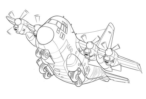 50 top idées de dessins d'avions pour apprendre à dessiner des avions 43