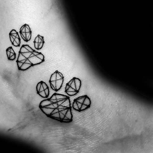 50 top idées de tatouages patte de chien 45 50 top idées de tatouages patte de chien 45