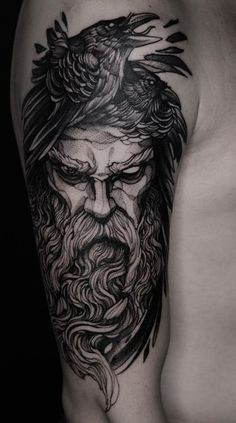 Les 100 plus beaux tatouages viking 44
