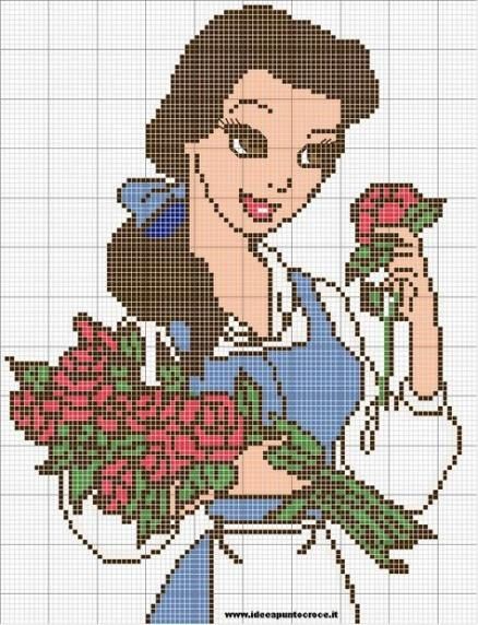 100 top idées de pixel art Disney faciles 46