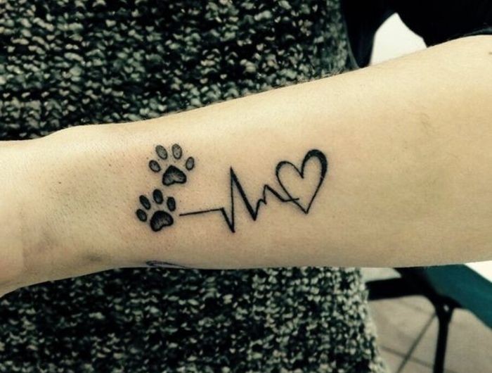 50 top idées de tatouages patte de chien 5 50 top idées de tatouages patte de chien 5