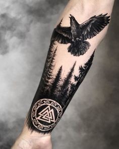 Les 100 plus beaux tatouages viking 5